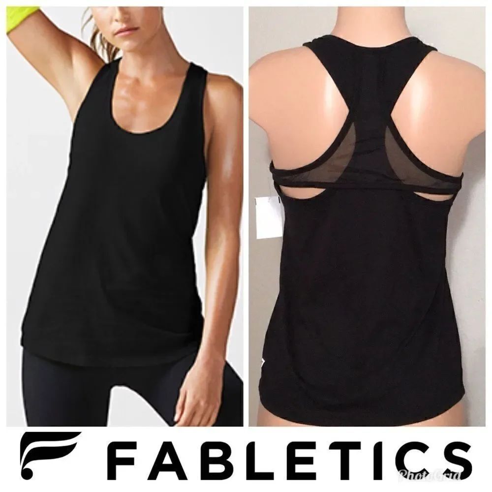 Fabletics performance mesh tank. NWOT